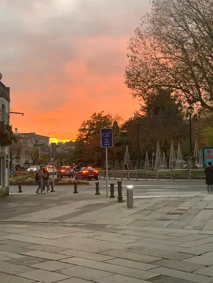 A Alameda, en Santiago