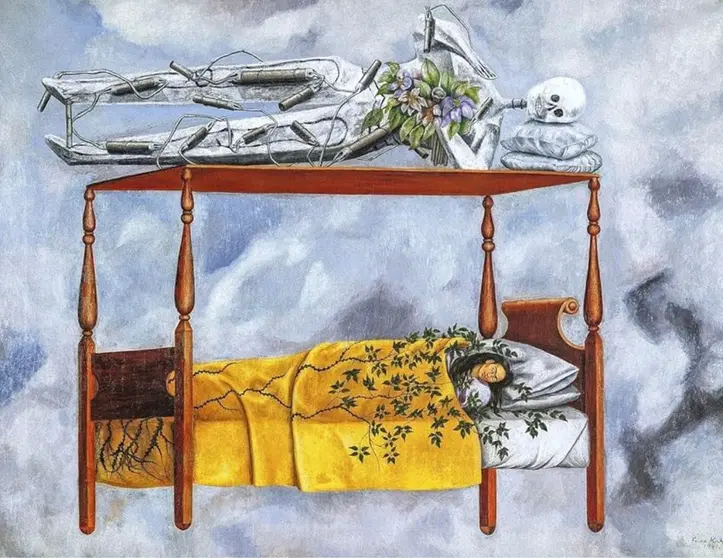 El sue&ntilde;o, Frida Kahlo