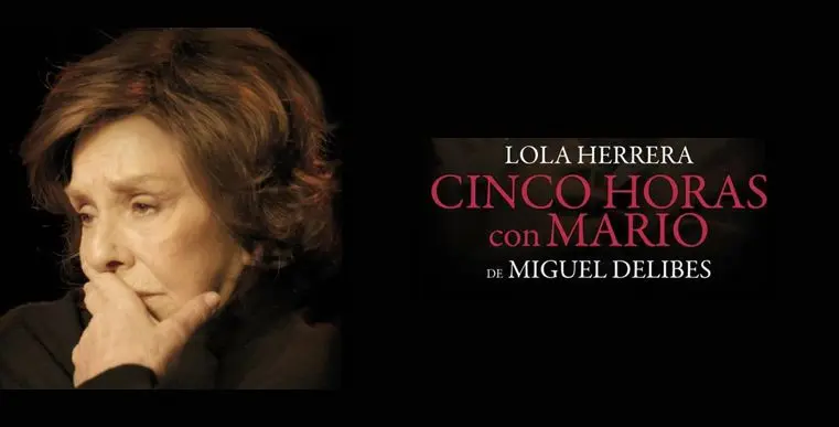 Imagen publicitaria de una representaci&oacute;n teatral de la novela.
