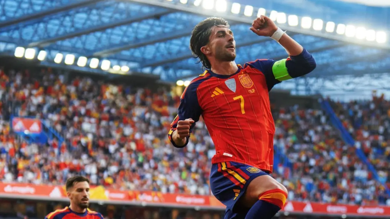 Ferr&aacute;n Torres, autor del gol de Espa&ntilde;a