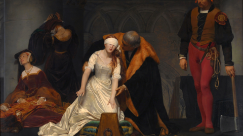 La ejecuci&oacute;n de Lady Jane Grey