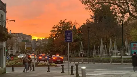 A Alameda, en Santiago