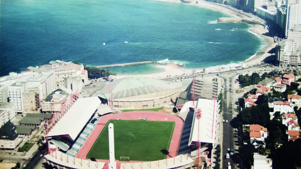 El estadio de Riazor, sede en el Mundial de 1982