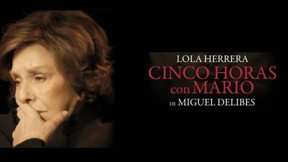 Imagen publicitaria de una representaci&oacute;n teatral de la novela.